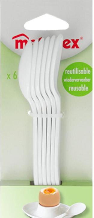 Actual product image Metaltex Egg spoon (6 Piece, Scoops)