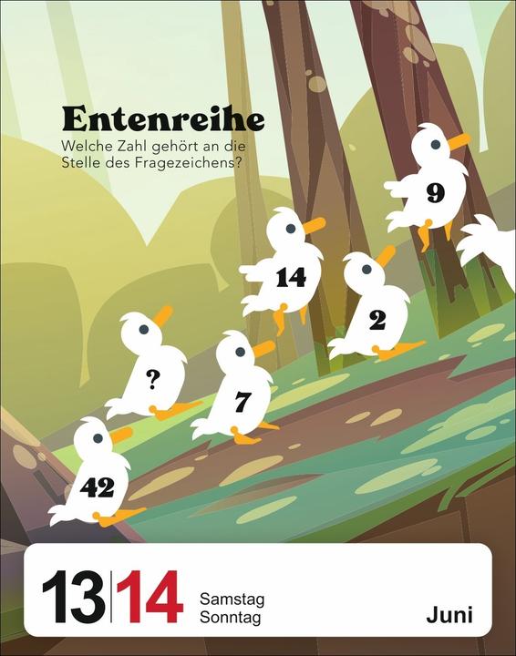 Produktbild Harenberg 5 minutes to kill Tagesabreisskalender 2026 - Der Rätselkalender gegen die langweiligsten Minuten (11 x 14 cm, Deutsch)