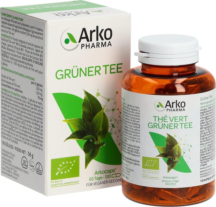 Produktbild Arkopharma Grüntee (130 Stück, Kapseln, 102 g)