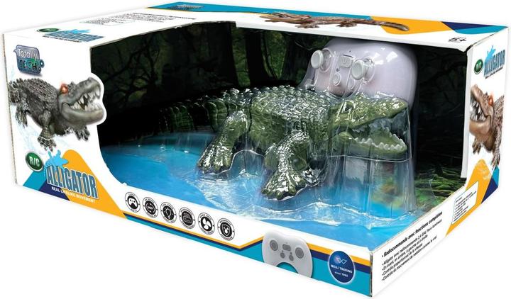 Produktbild Totally Tech RC Alligator mit leuchtenden Augen