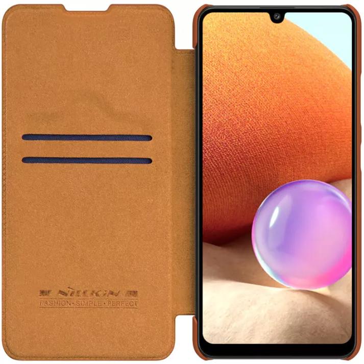 Actual product image Nillkin Qin Series (Samsung Galaxy A32 5G, Samsung Galaxy A42 5G, Samsung Galaxy A52s 5G, Apple iPhone 12, Apple iPhone 12 mini, Apple iPhone 12 Pro, Samsung Galaxy S21 FE, Xiaomi Poco M3)