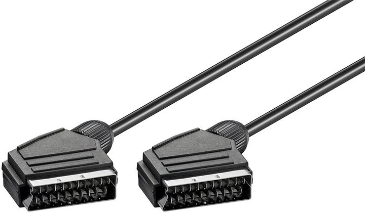 Immagine prodotto Goobay Cavo di collegamento Scart, nichelato, ø 7 mm (10 m, Scart)