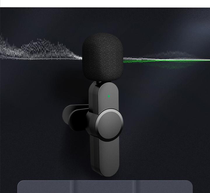 Image du produit Deltalabs Microphone Lavalier 360° avec USB C - Kit sans fil pour appareil mobile/tablette (3 pièces)