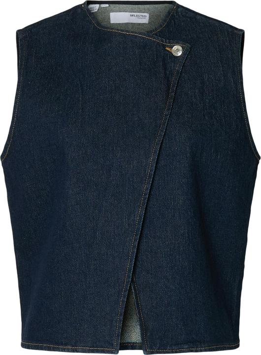 Selected Femme Ärmellose Jeansweste