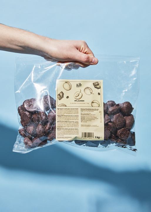 Immagine prodotto KoRo Prugne secche ricoperte di cioccolato fondente (1000 g)