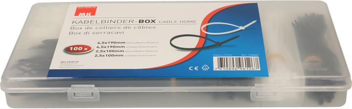 Produktbild Max Hauri Cable Home Kabelbinder-Box (Kunststoffkabelbinder, 300 mm, 1 Stk.)