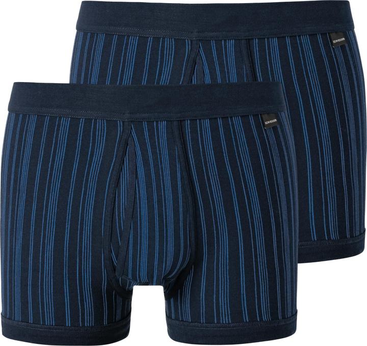 Produktbild Schiesser 2er Pack Original Classics Feinripp Unterhose kurz (6, 2er Pack)