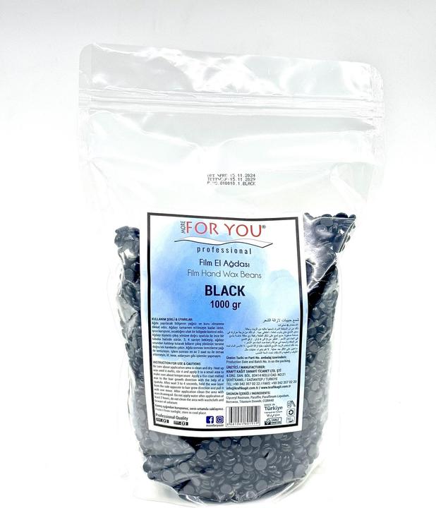Produktbild More For You Samenmaske Wachs 250gr (Schwarz) (1 x)
