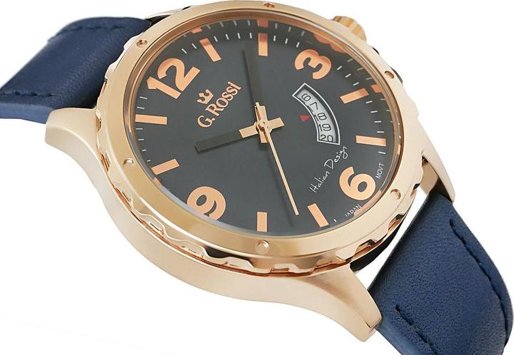 Immagine prodotto Gino Rossi Orologio Rossi Derter Nero Uomo (10273A-6F3) (25 mm)