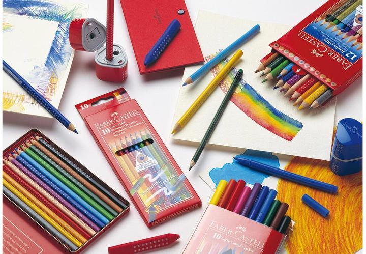 Immagine prodotto Faber-Castell impugnatura a colori (Multicolore, 10 x)