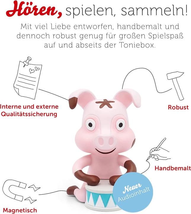 Produktbild Tonies Lieblings-Kinderlieder - Tierlieder (Relaunch) (Deutsch)