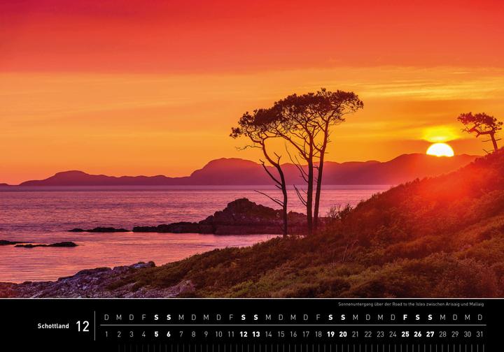 Produktbild Schottland Premiumkalender 2026 (50 x 35 cm, Harter Einband, Deutsch)