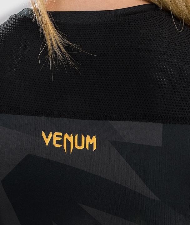 Produktbild Venum Razor Rashguard - Long Sleeves - For Women - Black/Gold - M (M)