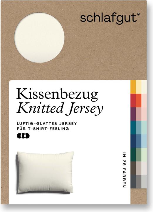 Produktbild schlafgut Knitted Jersey (Duvetbezug, 70 x 90 cm)