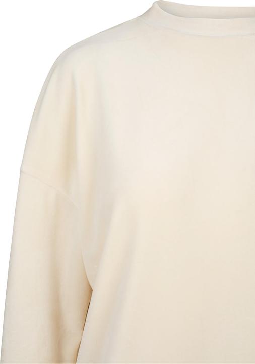 Actual product image Urban Classics Ladies Oversized Velvet Crew (XS)