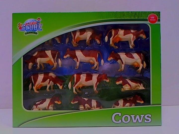 Actual product image Kids Globe Farming Cows Red / Fur