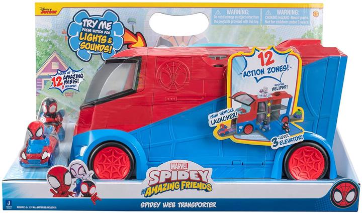 Produktbild Spiderman Spidey Spinnennetz Transporter