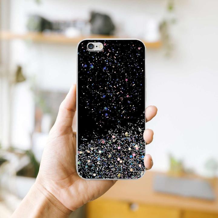 Image du produit Cadorabo Couverture TPU paillettes scintillantes (Apple iPhone 6)