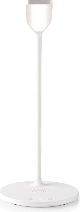 Immagine prodotto Nedis Lampada LED con caricatore wireless - interruttore dimmer - LED - 15 W - con dimmer - bianco (350 lm)