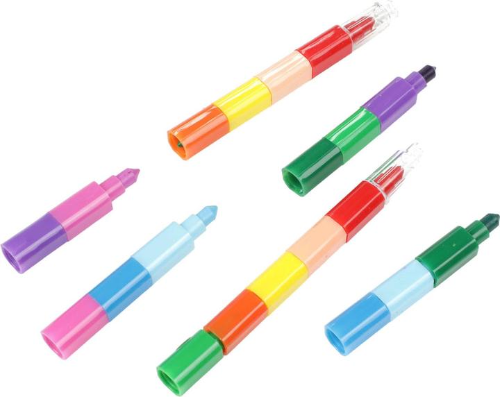 Actual product image Toi-Toys 10-in-1 Crayon Pen (Multicoloured, 2 x)