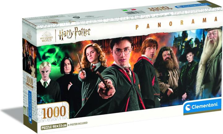 Immagine prodotto Clementoni HARRY POTTER - Bien vs Mal - Puzzle Panorama 1000P (1000 pezzi)