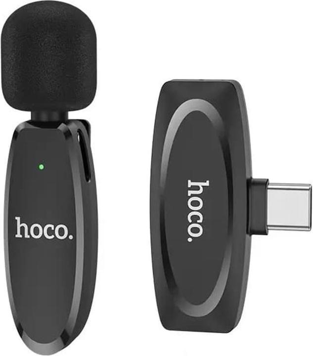 Hoco Mikrofon L15 Typ-C schwarz