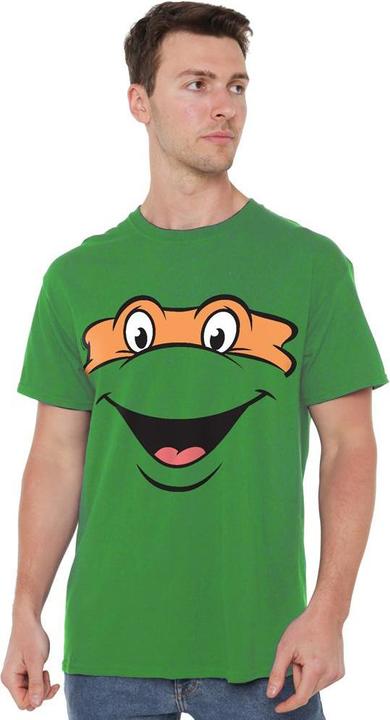 Immagine prodotto Teenage Mutant NT Maglietta Michelangelo Sorriso Uomo (4XL)