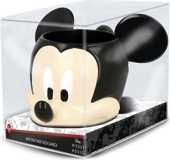 Image du produit Stor Young Adult - Disney - Mug 3D en Dolomite en Boîte Cadeau - Tête de Mickey Mouse - 355 ML (360 ml, 1 x)