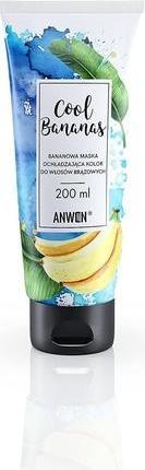 Immagine prodotto Anwen Cool Bananas Maschera rinfrescante del colore della banana per capelli castani 200Ml (200 ml)