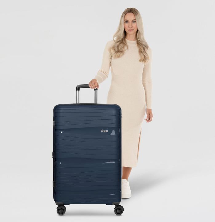 Actual product image D&N Travel Line 4300-Plus 4-wheel trolley L 76 cm with expansion fold (96 l, XL (from 140l))