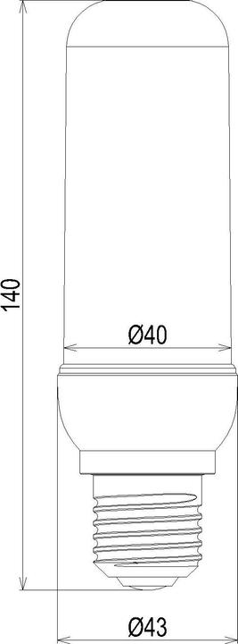 Produktbild Globo LED Leuchtmittel 1xLED E27 (E27, 3 W, 88 lm, 1 x, G)