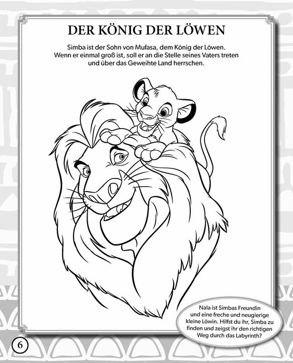 Actual product image Meine schönsten Disney-Klassiker Kritzel-Krazel-Buch (German, Schwager & Steinlein Publishing House, 2023)