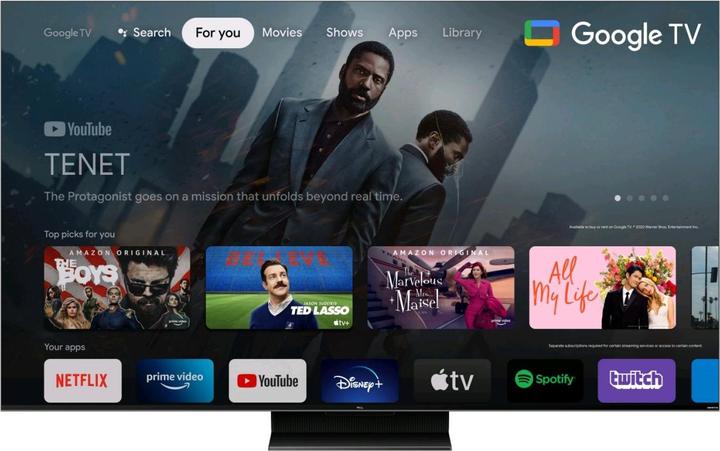 Actual product image TCL 55C803 (55", QLED, 4K, 2023)
