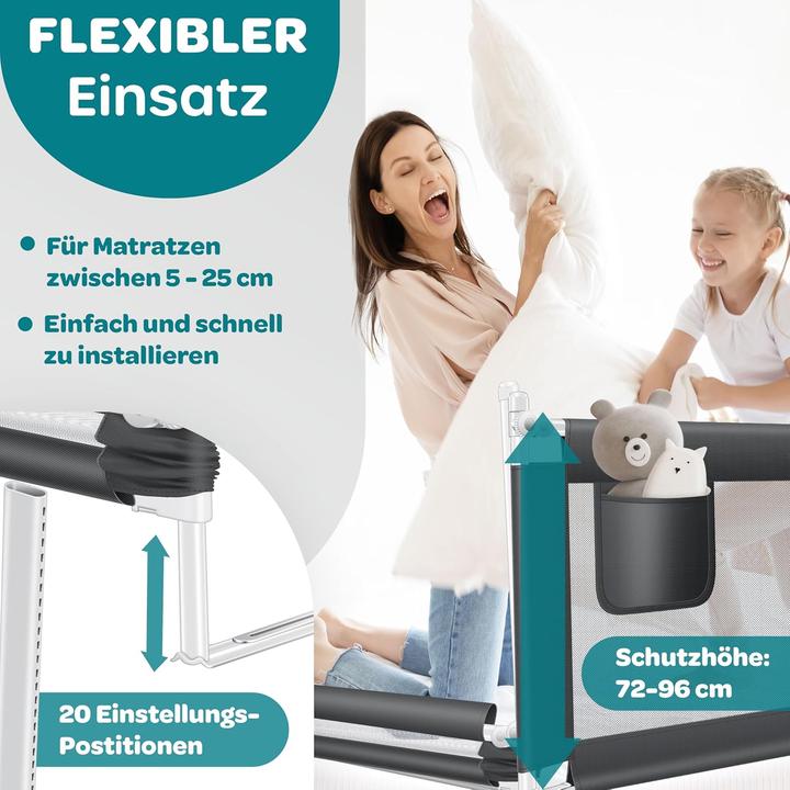 Actual product image Kesser Bettschutzgitter für Kinder (150 cm)