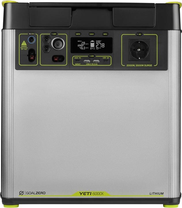 Image du produit Goal Zero Yeti 6000X (6071 Wh, 48.10 kg)