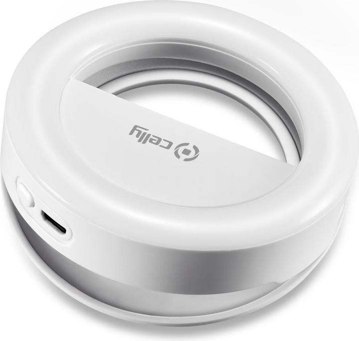 Immagine prodotto Celly CLICKLIGHTRGBWH luce di pannello a LED Rotondo Batteria (Anello di luce)