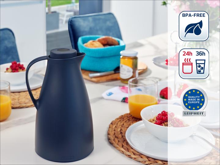 Actual product image Leifheit 28544 Harmonic Thermos 1l Blue (1 l)