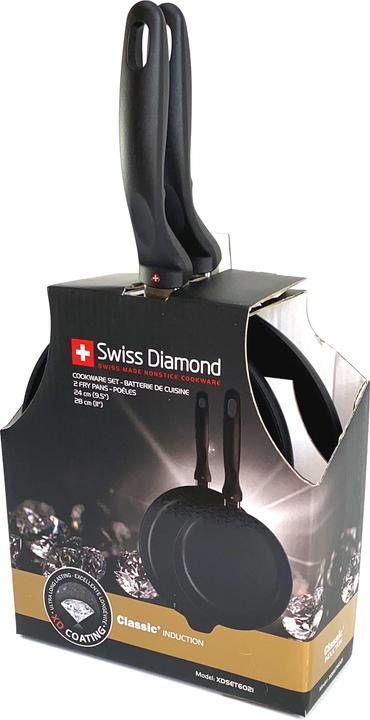 Actual product image Swiss Diamond XD Classic (24.28 cm, Frying pan, Cast aluminium)