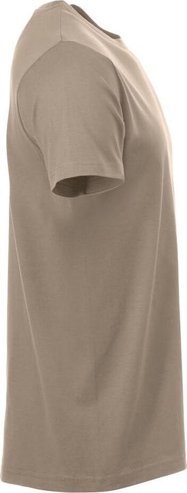 Actual product image Clique T-shirt Classic-T 029360, cotton, caffe latte, size M (M)