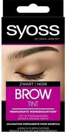 Image du produit Syoss Brow Tint Eyebrow Dye Black - Perfect For Enhancing Your Eyebrows (Noir)