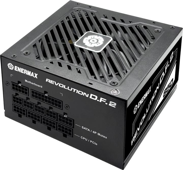 Enermax Power Supply 850W Revo. DF2 80+ Gold 14cm Fan. Modular (850 W)