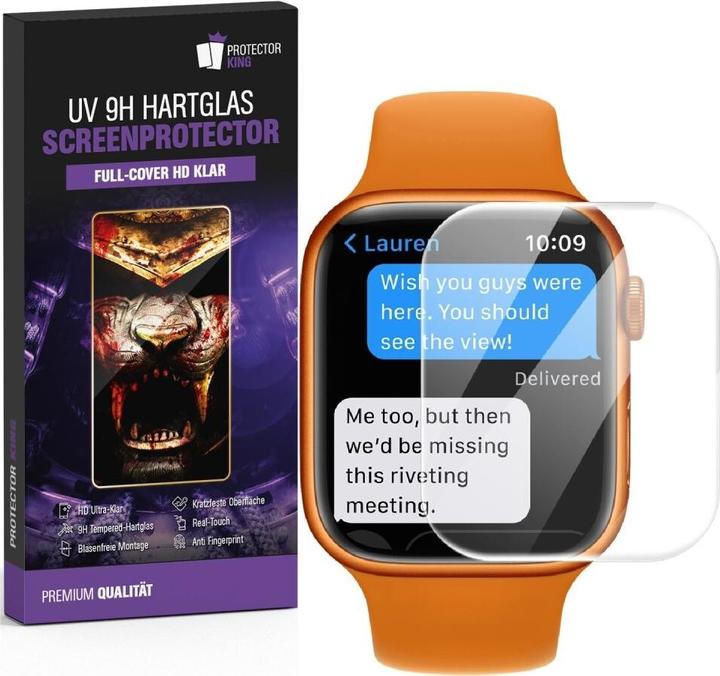Produktbild Protectorking 1x UV Liquid Echtes Tempered 9H Panzerhartglas 3D KLAR