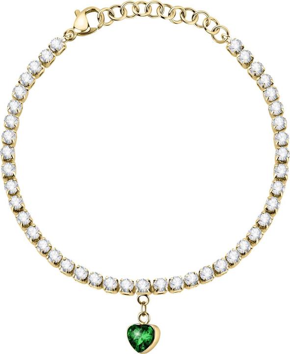 Immagine prodotto La Petite Story Bracciale Tennis Love Heart (16 cm, Acciaio inossidabile)