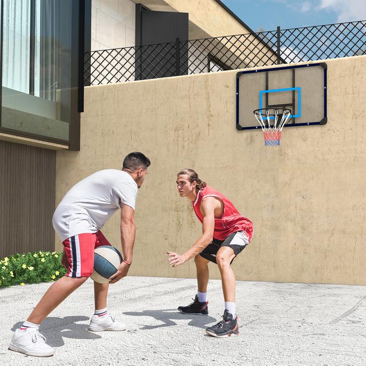 Image du produit SportNow Panier de basket-ball avec panneau arrière incassable