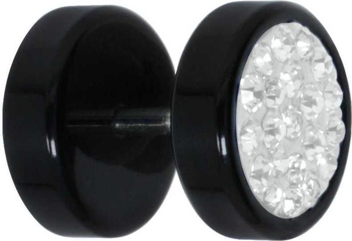 Bijouteria Fake-Plug (Acrylglas, Edelstahl, Kristall)