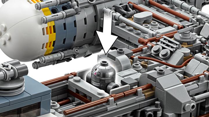 Actual product image LEGO Y-Wing starfighter (75181, LEGO Rare Sets, LEGO Star Wars)
