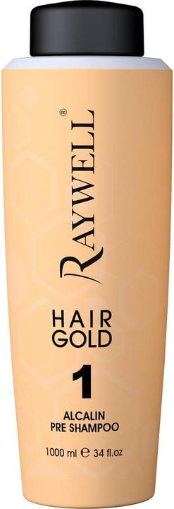 Raywell Boto Hair Gold Alcalin Pre Shampoo (1000 ml, Flüssiges Shampoo)