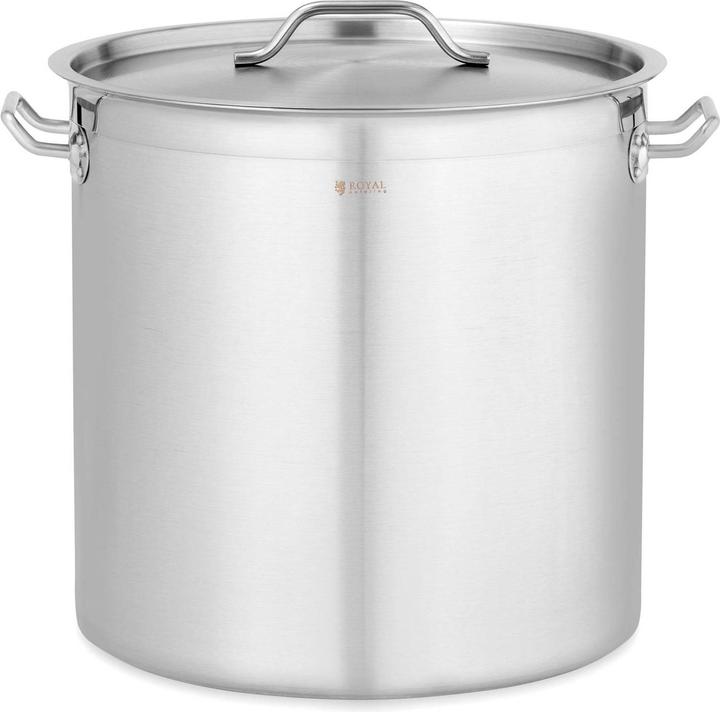 Produktbild Royal Catering Kochtopf Induktion Topf für Induktion Induktionsherd Topf 50 L 400 mm (40 cm, Kochtopf, Edelstahl)