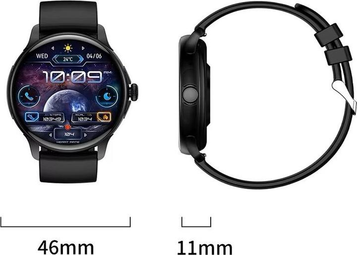 Actual product image Damen-Smartwatch RNCF35 SCHWARZ Armband + Armband