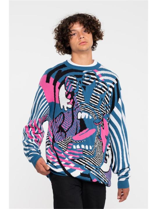 Actual product image Santa Cruz Strange Hand Knitted Crew (XL)